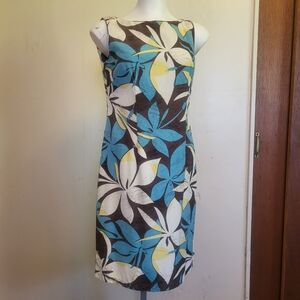 Beautiful Hawaiian Silk Shift Dress